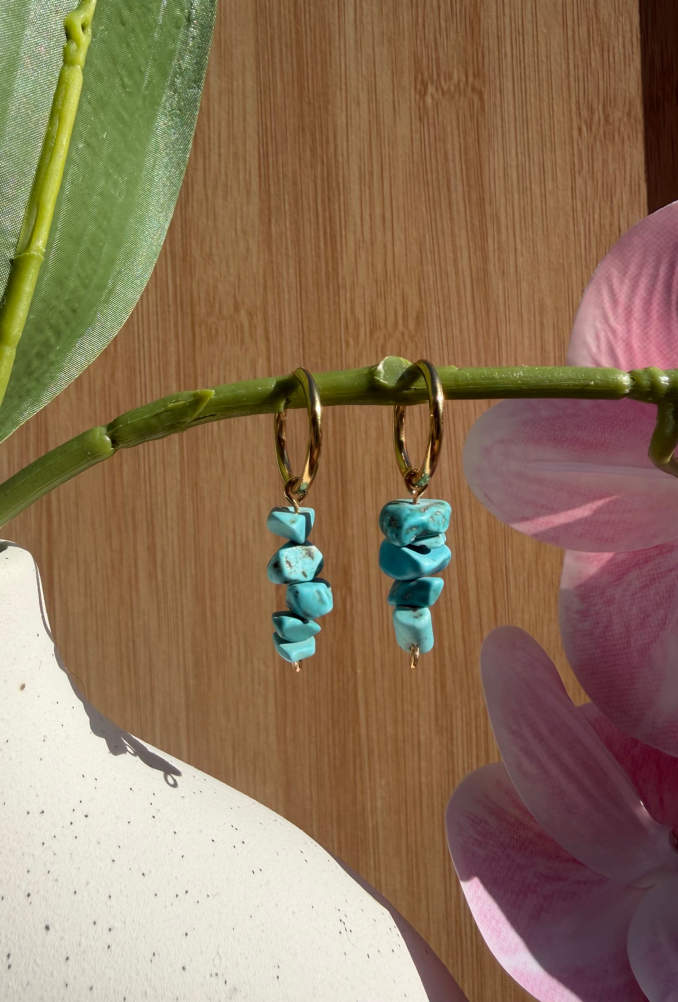 Turquoise earrings